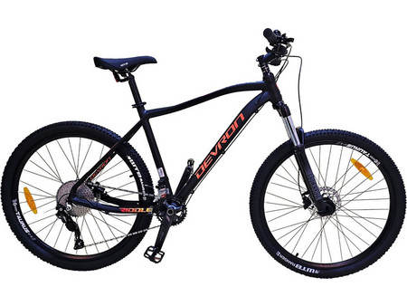 Devron 4.7 Γυναικείο Mountain Bike 27.5" Αλουμινίου με 20 Ταχύτητες και Δισκόφρενα Μαύρο