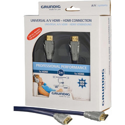 Grundig Καλώδιο HDMI Male to HDMI Male 2m Black 42166528