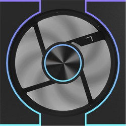 Darkflash DM8 Line Case Fan 120mm ARGB με Σύνδεση 3-Pin 4-Pin PWM Black