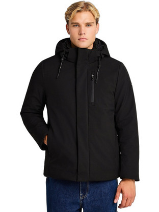 Funky Buddha Ανδρικό Μπουφάν Softshell Μαύρο FBM014-020-01