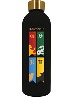 Kids Licensing Harry Potter Παιδικό Παγούρι Ανοξείδωτο Μαύρο 800ml