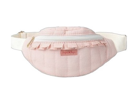 Sergent Major Pink Fanny Pack Κοριτσίστικο Τσαντάκι Μέσης Εκρού