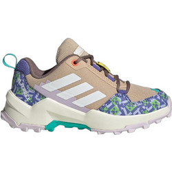 Adidas Minecraft Terrex AX4R Παιδικά Αθλητικά Παπούτσια για Πεζοπορία Μπεζ Μωβ Γαλάζια JR1298
