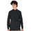 Double Ανδρική Ζακέτα Πλεκτή με Φερμουάρ Μαύρη KNIT-8077
