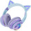Moxom MX-WL109 Ασύρματα Bluetooth Παιδικά Ακουστικά Over Ear Γαλάζια Μωβ