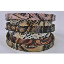 Kostibas 4571-012 Στέκα Μαλλιών Υφασμάτινη Animal Print 6τμχ