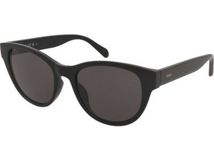 Fossil FOS3184/G/S 807/IR Ανδρικά Γυαλιά Ηλίου Τετράγωνα Κοκάλινα Μαύρα με Καφέ Φακό