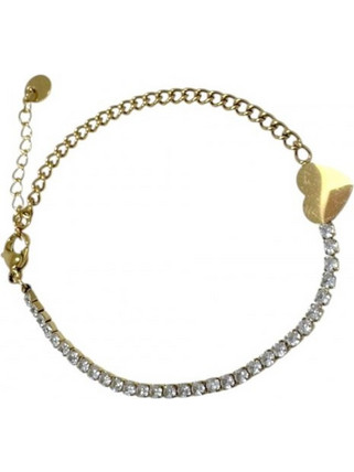 RO Accessories Γυναικείο Βραχιόλι Xρυσό BR177