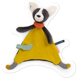 Moulin Roty Πανάκι Παρηγοριάς Σκυλάκι Κίτρινο 684005