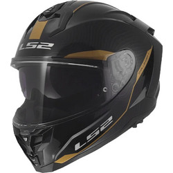 LS2 Ff817 Challenger II Essential Black Gold Κράνος Μηχανής Full Face 1500gr