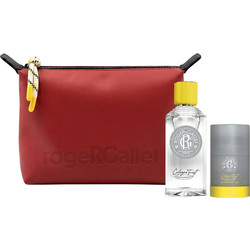 Roger & Gallet Cologne Twist Eau de Cologne 100ml + Deodorant Stick 50gr + Red Toiletry Bag