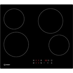 Indesit IEUM 160 Κεραμική Εστία Αυτόνομη με Λειτουργία Κλειδώματος 59x52cm
