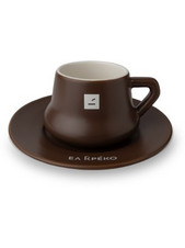 Ελ Γκρέκο Φλιτζάνι Cappuccino & Τσαγιού Κεραμικό Καφέ 160ml 10-05176