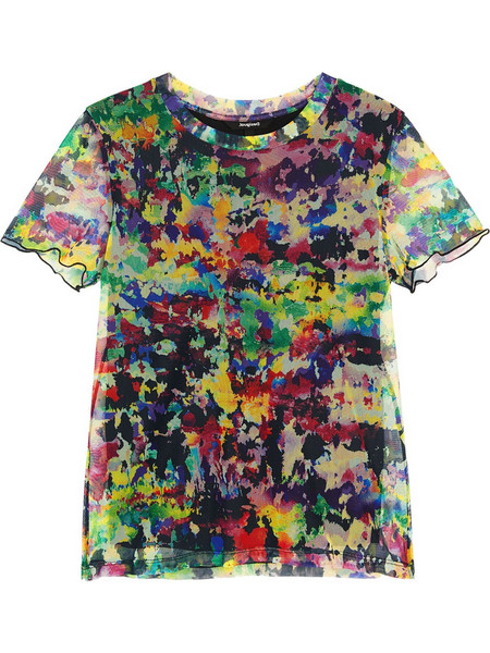 Desigual Eloisse Γυναικείο Καλοκαιρινό Top Πολύχρωμο 21WWTKC9-9019