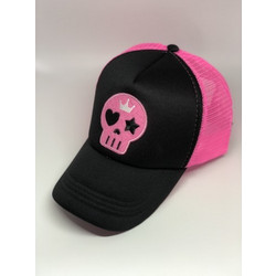 Καπέλο Jockey Pink Skull