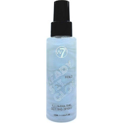 MAKE UP FIXING SPRAY W7 READY SET GLOW - HOLO 100ML