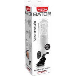 Pipedream Extreme Toyz Mega-Bator Pocket Pussy Αυνανιστήρι με Δόνηση White
