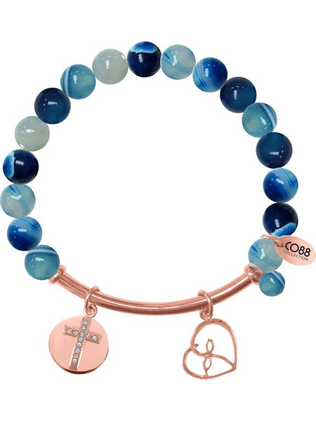 CO88 Collection Γυναικείο Βραχιόλι από Ατσάλι 8CB-50008