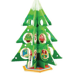 PAINTED CONSTRUCTION KITS X-mas Tree