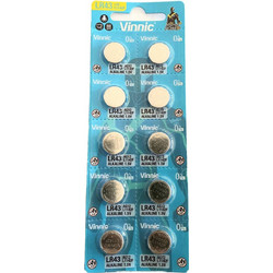 Vinnic AG12 LR43 10τμχ