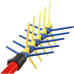 SIK Kiriakakis MSRKPP Ελαιοραβδιστικό Μπαταρίας Κουπεπέ 200W 12V 2.4m 3.4kg