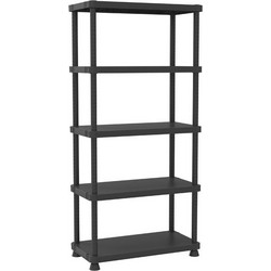Ραφιέρα πλαστική 9045S/5 - πολυμορφική 90cmx45cmx187,5cm Italy