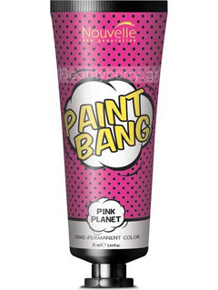 Nouvelle Paint Bang Pink Planet Ημιμόνιμη Βαφή Μαλλιών Χωρίς Αμμωνία 75ml