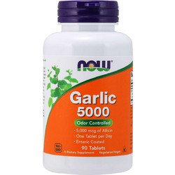 Now Foods Garlic 5000 90 Ταμπλέτες