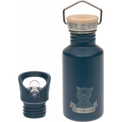 Laessig Adventure Παιδικό Μπουκάλι Θερμός Ανοξείδωτο BPA Free Μπλε 500ml