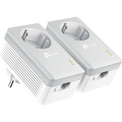 TP-Link TL-PA4010PKIT V1 Powerline Διπλό Kit για Ενσύρματη Σύνδεση με Θύρα Ethernet & Passthrough Πρίζα