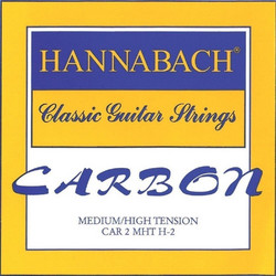 Hannabach CAR MHT Trebles Σετ Χορδές Κλασικής Κιθάρας Carbon Medium Tension