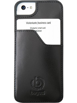 BUGATTI ΘΗΚΗ IPHONE SE/5S FACEPLATE CLIP ON COVER PREMIUM BLACK