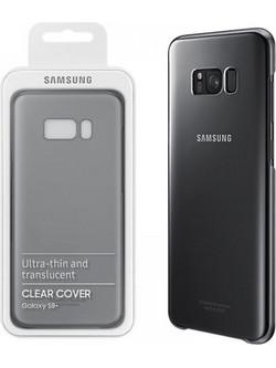 Samsung Back Cover Transparent Black (Galaxy S8+)