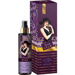 Qure Keratin The Charming Star Ξηρό Λάδι για Πρόσωπο Σώμα & Μαλλιά 100ml