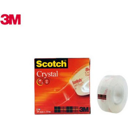 Κολλητική ταινία Scotch Crystal 600 19mmχ33m διάφανη