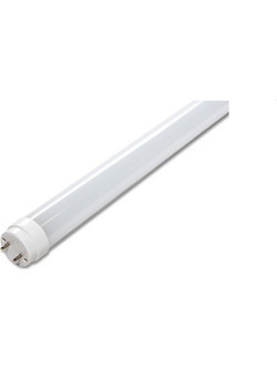 T8 Λαμπτήρας LED Φθορίου γυάλινη 9Watt 0.60m ψυχρό λευκό 6400K GLASS TUBE 900890