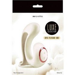 NS Novelties Luxe Opus Pleasure Vibe Δονητής G-Spot Ivory