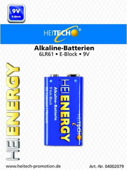 Heitech Heienergy 9V 1τμχ