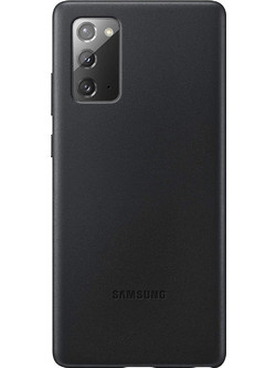 Samsung Leather Cover Black (Galaxy Note 20)