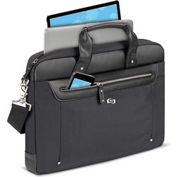 Solo Irving Slim EXE150 Τσάντα Laptop Ώμου 15.6" Black