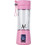 HM-03 Φορητό Μπλέντερ για Smoothie 380ml Ροζ