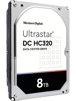 Western Digital Ultrastar 8TB HDD Σκληρός Δίσκος 3.5" Sata 3 7200rpm