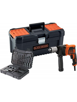 Black & Decker BEH850KA32 Κρουστικό Δράπανο 13mm 850W με Θήκη