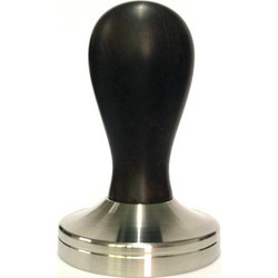 Tamper 58mm Black Wood Handle
