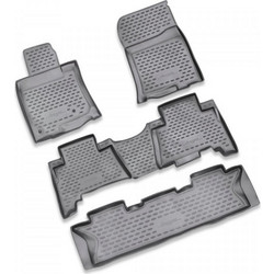 Novline ΜΑΡΚΕ ΠΑΤΑΚΙΑ ΣΕ ΣΚΑΦΗ TPE ΛΑΣΤΙΧΟ ΓΙΑ TOYOTA LAND CRUISER 5D 11/2009+ ΣΕ ΑΝΘΡΑΚΙ ΣΚΟΥΡΟ ΓΚΡΙ ΧΡΩΜΑ NOVLINE - 5 ΤΕΜ. NLC.48.27.211K/NV