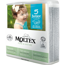 Moltex Pure & Nature Πάνες No5 11-25kg 25τμχ