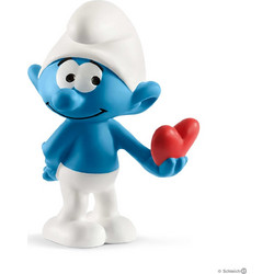 Schleich Smurfs Στρουμφάκι με Καρδιά 20817