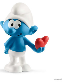 Schleich Smurfs Στρουμφάκι με Καρδιά 20817