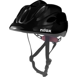 Nilox helmet kid black led light Παιδικό προστατευτικό κράνος Μαύρο