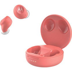 Motorola Verve Buds 250 Ακουστικά Bluetooth In Ear Ανθεκτικά στο Νερό Red